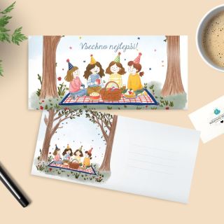 Kapsa na peníze Přáníčka jsou super, ale vidíme docela jasně, že společně s přáníčky často kupujete i obálky na peníze...