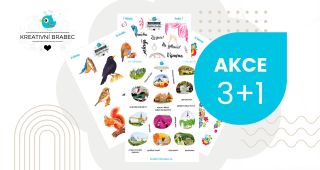 Akce 3 + 1 Jsme prostě naprosto nadšeni, že se vám naše akce líbí. Je to úplně jednoduché - dejte si do košíku 4 archy...